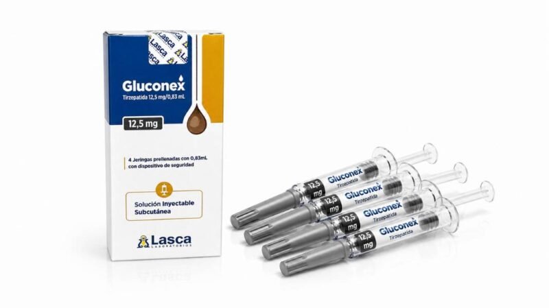 Gluconex 12,5mg - 4 seringas